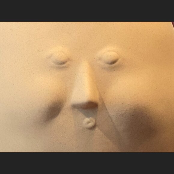 Funny Face Head Vase Pottery - Matte - Picture 2 of 8